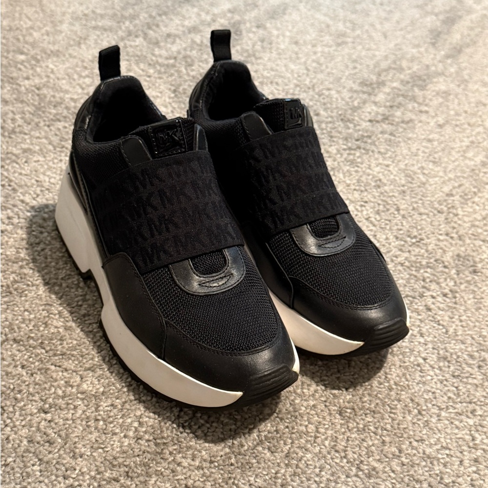 Michael Kors Women's Black Sneakers